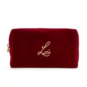Lisa Eldridge Red Velvet Cosmetic Pouch